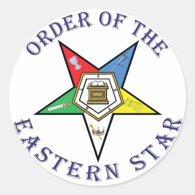 STICKER ROND OES LETTEE (Devant)