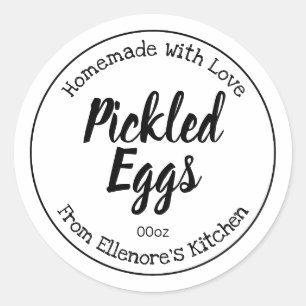 Sticker Rond OEufs chiches