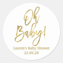 Oh Baby baby shower or