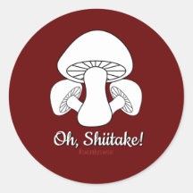 Oh Shiitake (rouge foncé)