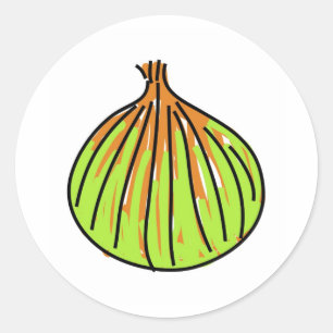 Sticker Rond oignon