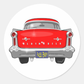 Sticker Rond Oldsmobile 88 1958