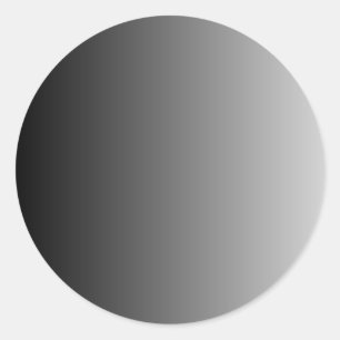 Sticker Rond Ombre Gris Vierge
