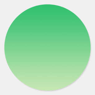 Sticker Rond Ombre verte