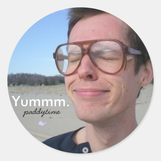 Sticker Rond ommm (Devant)