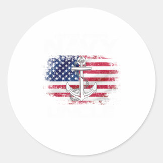 Sticker Rond Oncle de la marine américaine