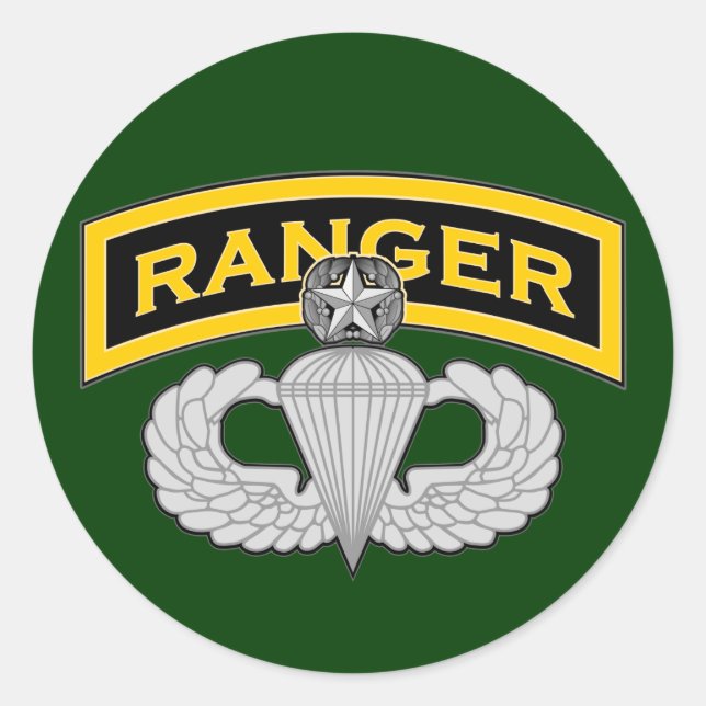 Sticker Rond Onglet Ranger et ailes Master Blaster (Devant)