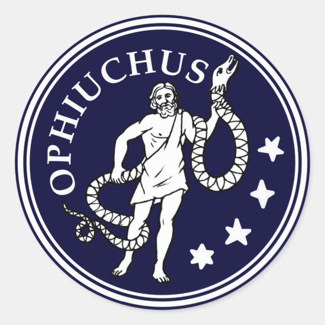Sticker Rond Ophiuchus (Devant)