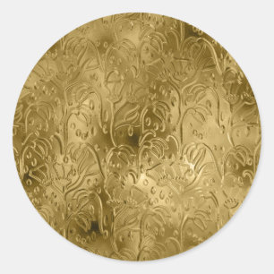 Sticker Rond Or