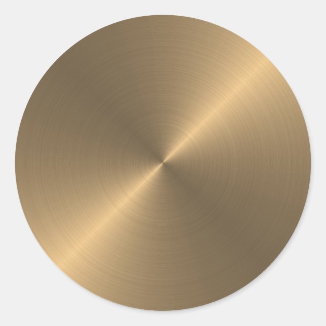 Sticker Rond Or (Devant)