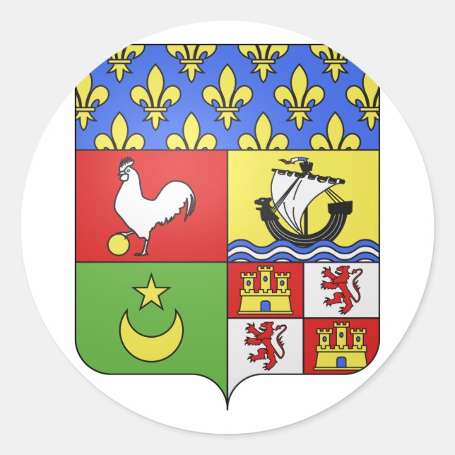 Sticker Rond Oran, Algérie (Devant)