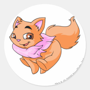Sticker Rond Orange de Wocky