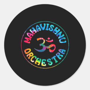 Sticker Rond Orchestre Dye Mahavishnu Bienvenue À L'École Wi-Fi
