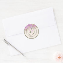 Orchidée Vintage Ombré Ruban et Bouquet