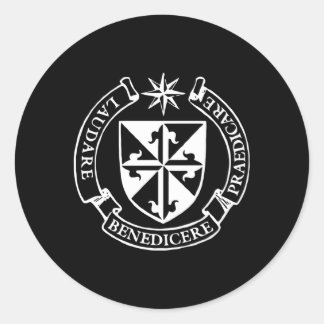 Sticker Rond Ordre Dominicain Des Prédicateurs