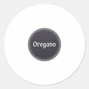 Sticker Rond Oregano
