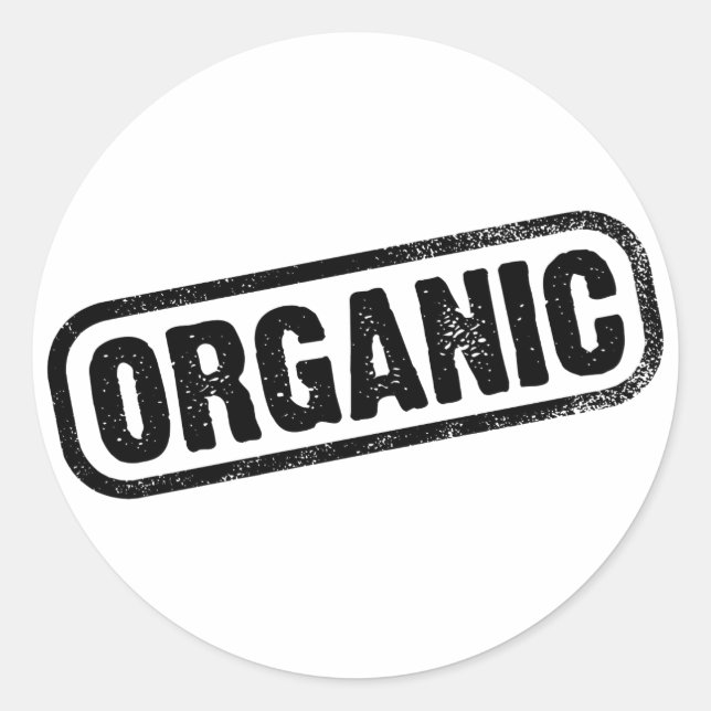 Sticker Rond organique (Devant)