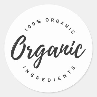 Sticker Rond organique