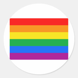 STICKER ROND ORIGINAL GAI DE DRAPEAU