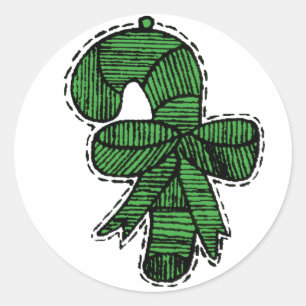 Sticker Rond Ornements vintages