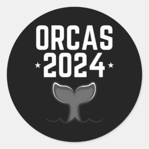 Sticker Rond Orques 2024