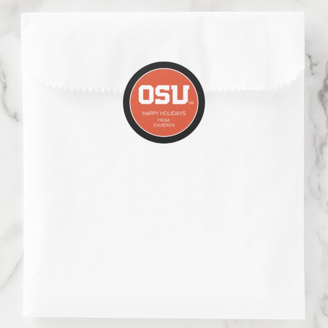 STICKER ROND OSU (Sac)