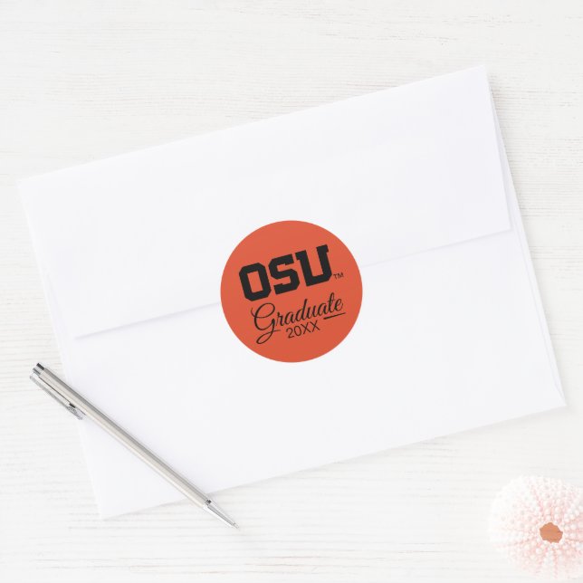 STICKER ROND OSU (Enveloppe)