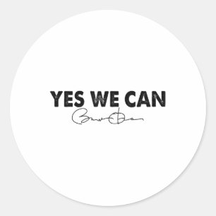 Sticker Rond Oui, Obama 2028 peut ramener Barack Obama 48ème