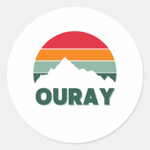 STICKER ROND OURAY