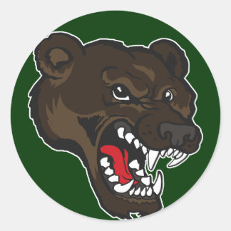 Sticker Rond Ours-01