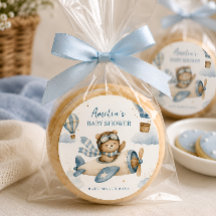 Ours en peluche avion vintage Baby Shower