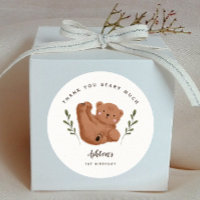 Ours Merci Béary Beaucoup de garçon fête d'anniver