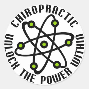 Sticker Rond Ouvrez la puissance en dedans