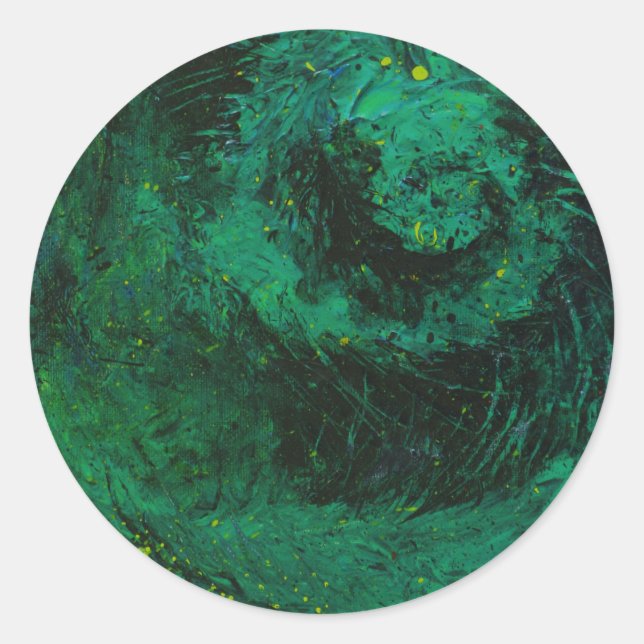 Sticker Rond Oz (Devant)