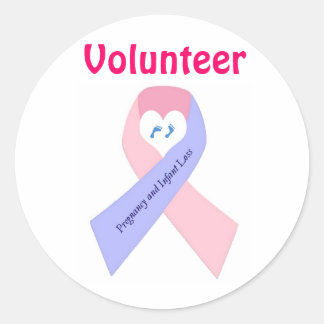 Sticker Rond P&L1, Volontaire