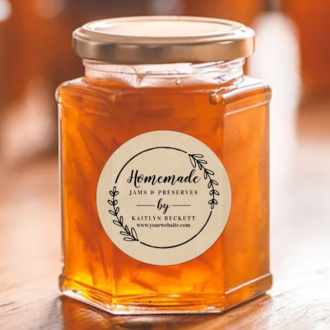 Sticker Rond Packaging pour les supports d'entreprise de petite (Créateur téléchargé)