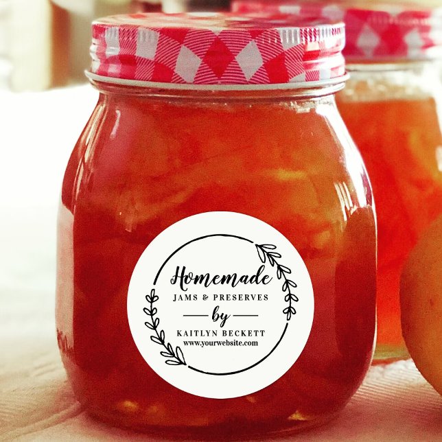 Sticker Rond Packaging pour les supports d'entreprise de petite (Créateur téléchargé)