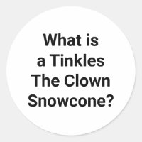 Paillette Le Clown Snowcone Hankamer Artjunkhaus