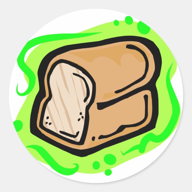 Sticker Rond Pain (Devant)