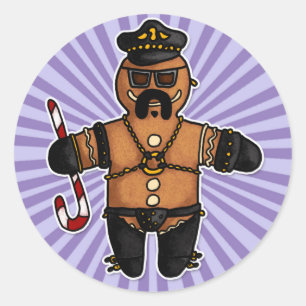 Sticker Rond pain d'épices