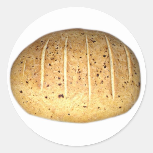 Sticker Rond pain fait maison | (Devant)
