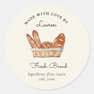 Sticker Rond Pain frais maison