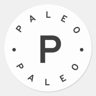 Sticker Rond Paléo