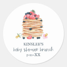 Pancakes & Pacificateurs Baby shower Brunch