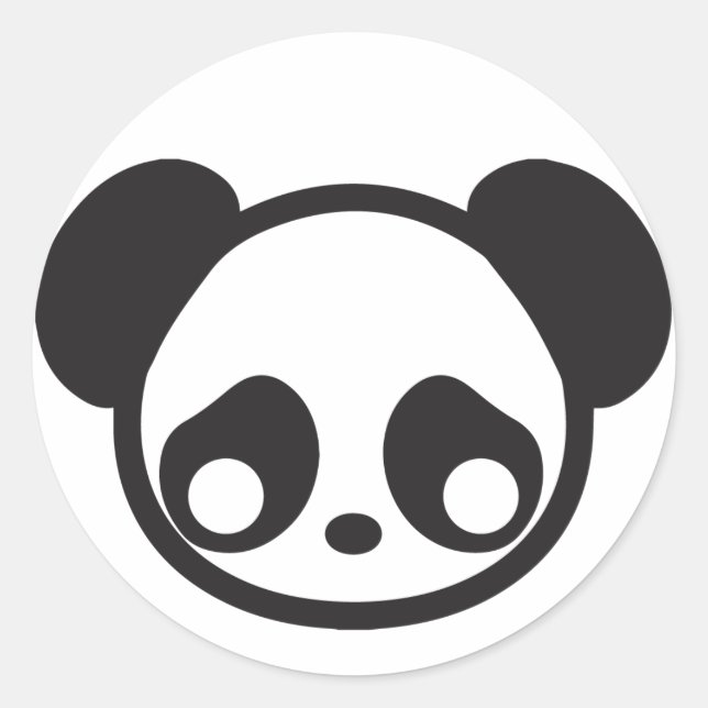 Sticker Rond Panda (Devant)