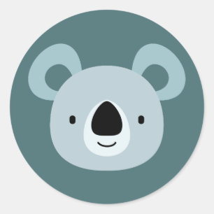 Sticker Rond Panda Birthday Kids Art