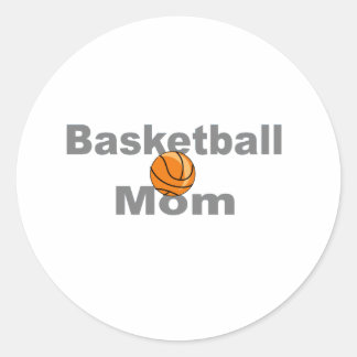 Sticker Rond PanierBall Maman