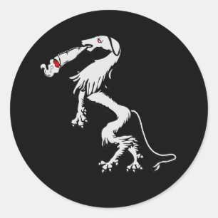 Sticker Rond Panther Steiermark Autriche