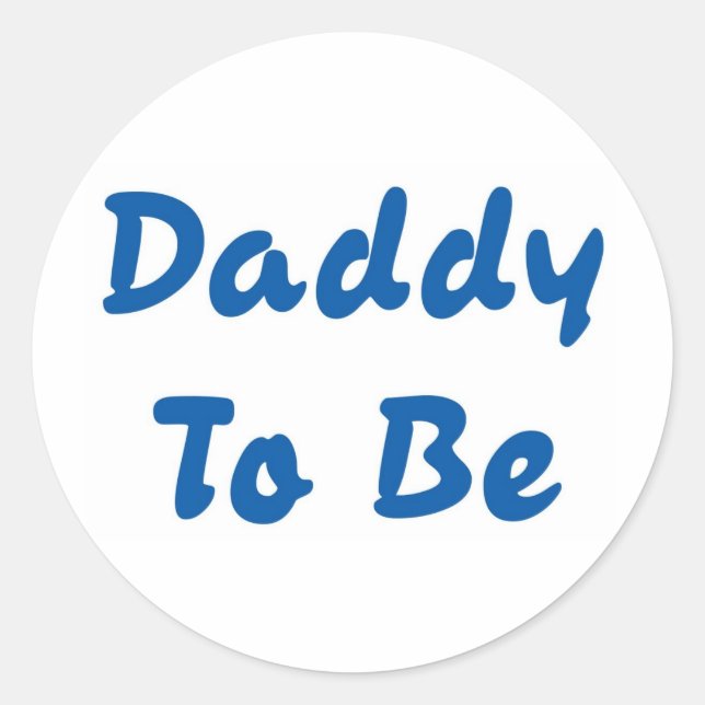 Sticker Rond Papa (Devant)