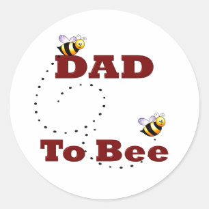 Sticker Rond Papa doit être